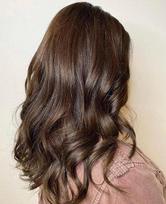 Dimensional brunette by Gloss apprentice Dylan