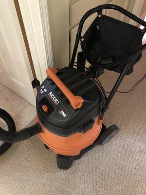 Powerful vacuum for cleaning upstairs vents