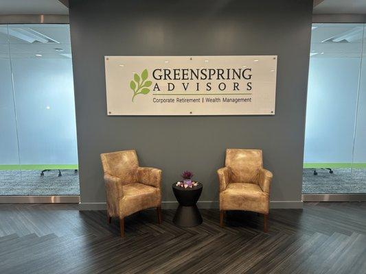 Lobby of Greenspring Advisors