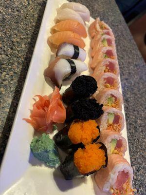 Sashimi, Sushi and a Signature Pirate Roll