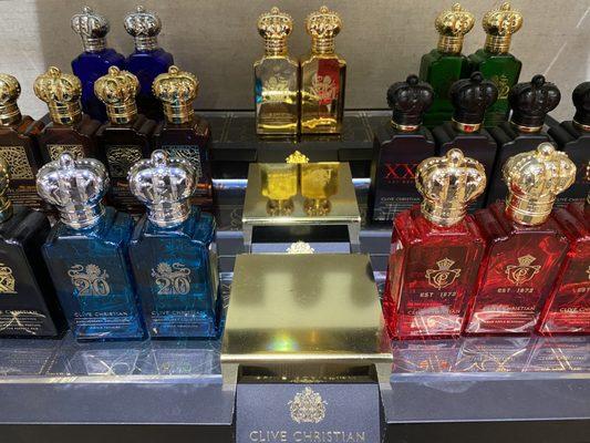 Clive Christian fragrances at Beverly Hills Perfumery