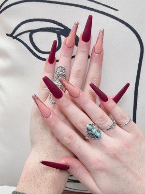 To much thinking of the caption for this greatly nails . But btw this is serious bom nails