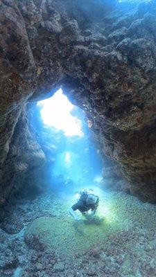 Sheridan Caverns.