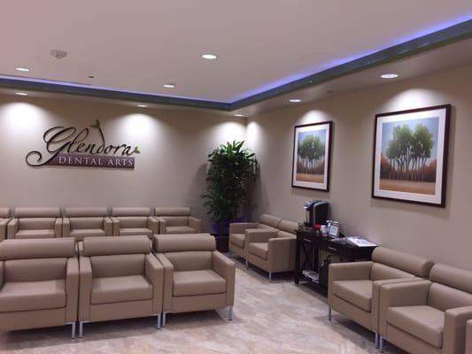 Patient reception area