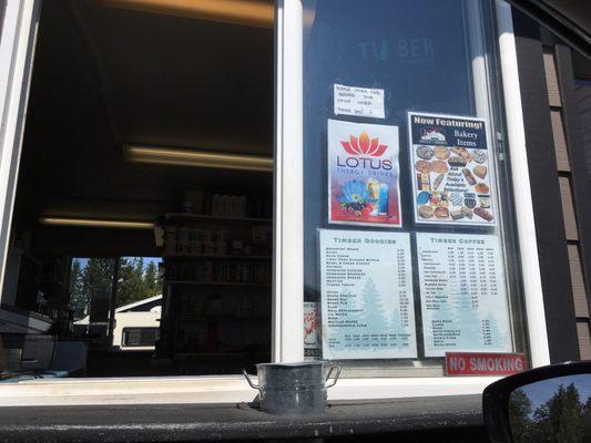 Drive-through coffee shops