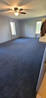 Beautiful Smart strand Carpet installed by our amazing technicians