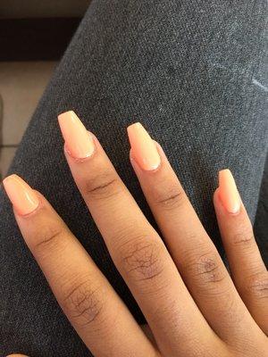 Peachy Nails