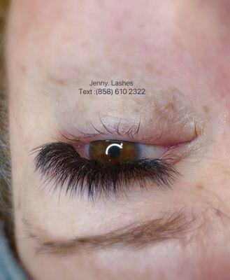 Eyelash extensions by Jenny