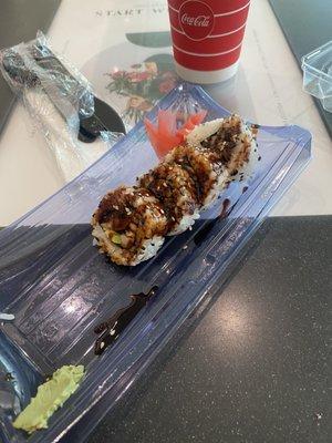 Chicken teriyaki rolls