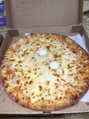 1 Topping Pizza - extra cheese xl 18" $23.99