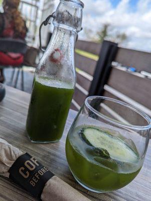 Kale Cocktail was refreshing and delicious!