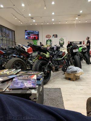 Best motorcycle shop ever !