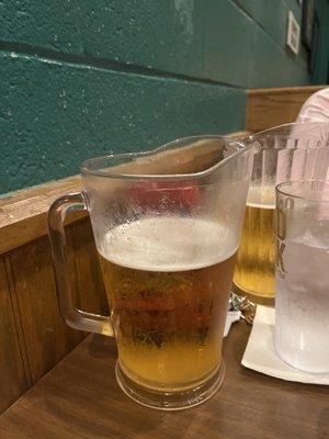 $13 pitcher of Michelob Ultra