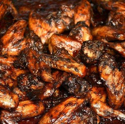 BBQ Chicken Wings at Victoria's Kitchen