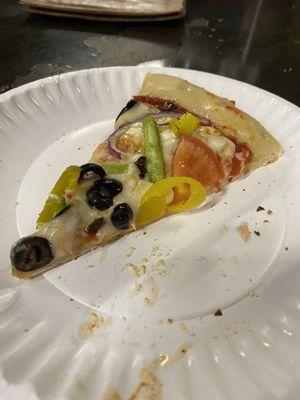 Veggie pizza