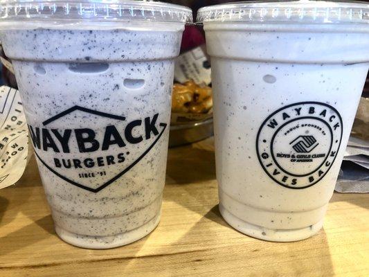 Milkshake: Coffee & Oreo mudslide