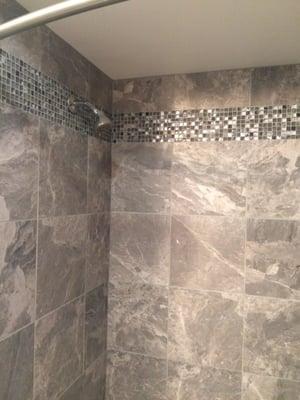 Amazing shower detail