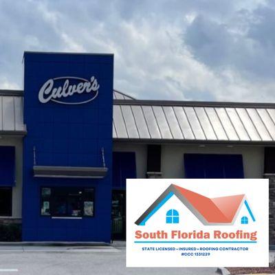 Culver's just completed. We do commercial & residential.