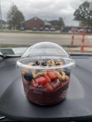 PB swizzle açaí bowl