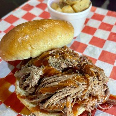 BBQ Brisket Sandwich