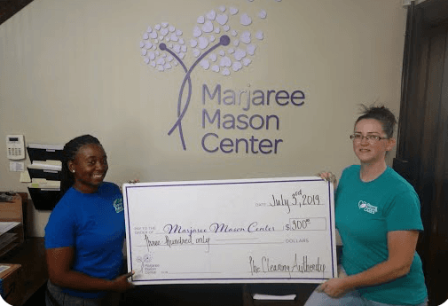 Donation to Marjaree Mason Center