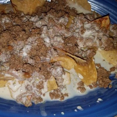 Nachos with beef