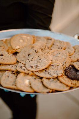 Cookie appetizers for my wedding cocktail hour.