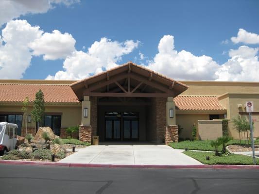 DesertView Main entrance