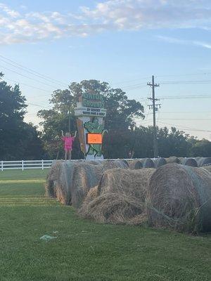 Hay Play ground