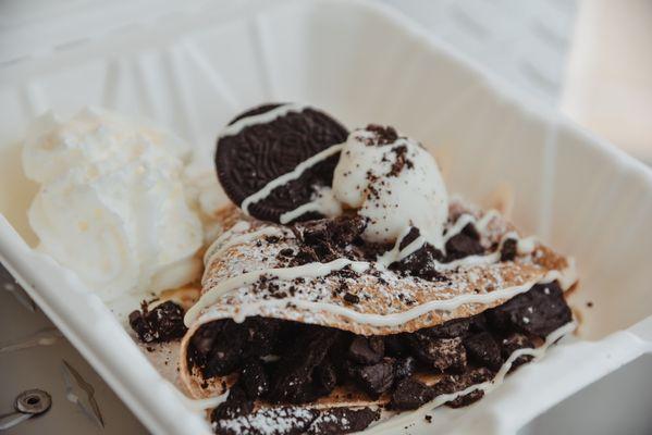 Cookies & Cream with Vanilla Gelato