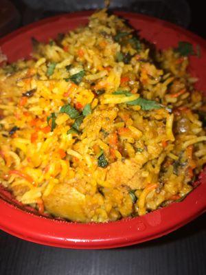 beautiful Chicken Biriyani