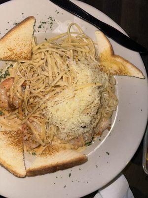 Blackened Shrimp Pasta