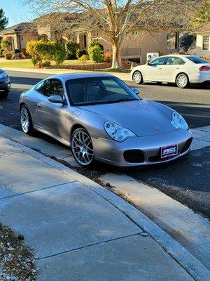 2003 Porsche Carrera 4S,  after detail.