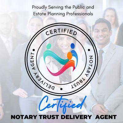 CNTDA Certified Notary Trust Delivery Agent