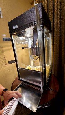 Popcorn machine [& movie theater] MVC Willow Lodge [Marriott]  Branson MO Wednesday October 5, 2022