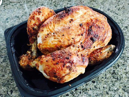 Rotisserie chicken. Because sometimes cooking is overrated and just don't feel like going out