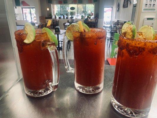 Micheladas preparadas