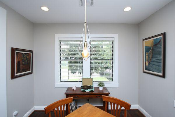 Kitchen of a charming custom built bungalow in EaDo just off Emancipation Ave in Houston, TX