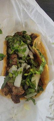 Steak taco