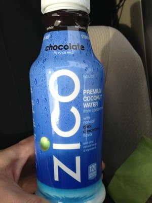 TH BEST coconut water out there! Chocolate!!