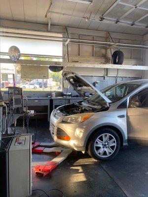 Smog check done by Mike