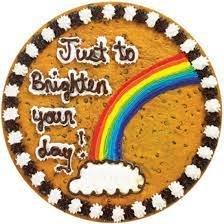 Come try one of our customized Cookie Cakes!