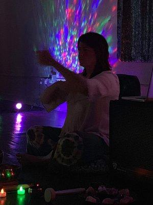 Stef's Sonic Reiki Sound Bath at Thrive on Health