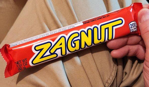 Zagnut!  A Hard To Find Favorite Of Mine.