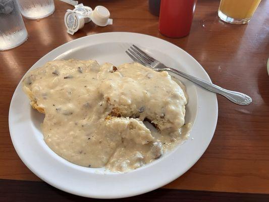 Biscuits and gravy