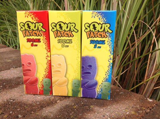 SOUR PATCH
in 3 fifferent flavors