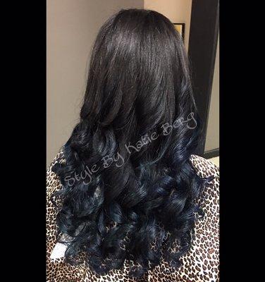 Midnight Blue Ombré