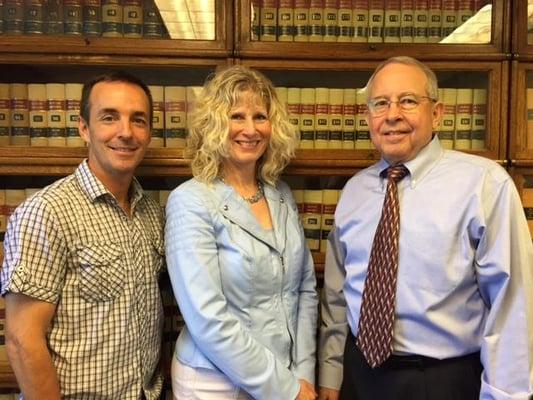 Chris Jones (hearing attendance), Andrea Wehner (brief writing), and Jean Owen (Chief Executive Officier)