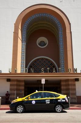 Find us outside of Union Station in Los Angeles.