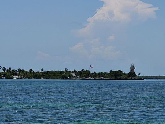 Approaching Boca Chita Key